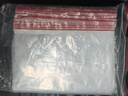 登比食品自封袋12号34*45密封袋防水PE透明特大号收纳袋塑封袋包装袋 实拍图