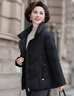 鸭鸭（YAYA）冬季短款洋气羽绒服女2025新款小个子立领妈妈时尚修身中老年外套 实拍图