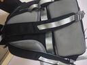 爱迪生发明家初中生书包大容量多隔层背包男女高中学生简约双肩包 k075-1 黑色 实拍图