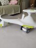 babycare扭扭车防侧翻儿童溜溜车摇摇车宝宝滑行玩具车3-6岁 辛德白音乐款 实拍图