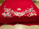 博洋家纺结婚四件套纯棉新婚红色60支长绒棉刺绣龙凤婚庆套件1.8米 实拍图