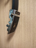 七匹狼皮带男士自动扣腰带时尚真牛皮裤腰带纯商务休闲青年中年简约裤带 升级黑色款【双面牛皮·结实耐用】 实拍图