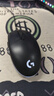 罗技（G）G102第二代游戏鼠标 RGB流光灯效鼠标 轻量化  游戏级8000DPI传感器 黑色 200-8000DPI 实拍图