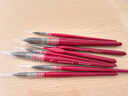 美邦祈富红胖子水彩笔套装6支组合水彩画笔专业级圆头笔水彩毛笔勾线笔【红胖子】 实拍图