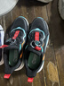 安踏儿童运动鞋男女童跑步鞋秋冬季网革旋钮扣犟弹科技学生赤焰跑鞋 【男密网】黑/荧光水绿5523J-4 35 脚长约22cm 实拍图