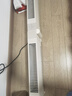 美的（Midea）踢脚线取暖器 家用遥控折叠电暖器电暖气浴室防水暖气片全屋大面积电暖风电热移动地暖 HDU20VR 实拍图