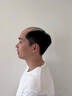 鼎盛摩尔金鼎盛摩尔 假发男发际线男士假发片补头顶隐形秃顶中分无痕补发 AI补发修剪意向金 短发 实拍图