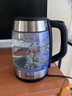 美的（Midea）电水壶热水壶电热水壶高硼硅玻璃1.7L大容量1800W透明暖水壶自动断电MK-SHJ1722 实拍图