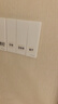 施耐德电气 开关插座面板 86型暗装家用墙壁电源插座面板 珍铂系列PC丝绒白 一开单控 开关 实拍图