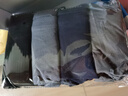 健将男士内裤男平角裤纯棉四角底裤抗菌大码中腰宽松运动透气男式内裤 灰蓝+黑色+藏青+深灰 4条 5XL 【推荐200-220斤】 实拍图