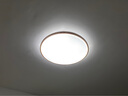 雷士（NVC）LED吸顶灯中国风木艺书房卧室灯圆形智能高显全光谱包安装 实拍图