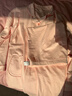 雅特茂月子服纯11-12月份棉孕妇睡衣秋冬产后怀孕期产妇哺乳家居服套装 秋冬 纯棉丝柔棉220g-杏子粉 L 「合适121-140斤」 实拍图