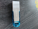 闪迪（SanDisk）32GB U盘 CZ73 时尚蓝色 安全加密 数据恢复 学习电脑办公投标 小巧便携 车载 金属优盘 实拍图