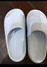 朴西新款EVA踩屎感厚底拖鞋女士居家室内情侣拖鞋男 白色 35-36 实拍图