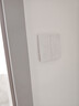 罗格朗（LEGRAND）开关插座面板 仕典/逸景 玉兰白色 无边框大面板 空白面板 实拍图