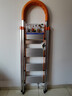 百佳宜梯子家用梯折铝合金人字梯爬梯升降脚手架全套室内登高踏步 四步-主体全铝合金 实拍图