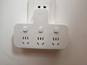 公牛（BULL）转换插头/品字形一转三插座/无线转换插座/电源转换器 适用卧室、厨房 3位分控开关插座  实拍图