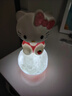 【网红爆款】可爱三丽鸥玉桂狗小夜灯生日礼物送闺蜜送女朋友礼物 kt猫-搪胶月球灯（颜色随机）1个 实拍图