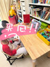 希迪尼儿童实木桌子学习桌家用可升降积木游戏桌幼儿园桌椅套装写字书桌 120*60 长方桌 单独桌子 实拍图