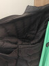 网易严选25新品90鸭绒轻暖羽绒服保暖0压感防泼水蓄热抗菌外套抗静电 A款25新品90鲜绒立领-水墨黑 2XL 实拍图