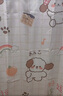 美居客 浴帘防水防霉卫生间窗帘多巴胺浴室隔断帘150*200CM(萌犬开运) 实拍图