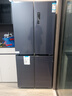 美菱无忧嵌420十字四门多门大容量家用超薄零嵌一级变频风冷无霜节能冰箱补贴 BCD-420WP9CZX 神秘灰 实拍图