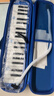 天鹅口风琴蓝色37键专业演奏级小学生专用儿童成人初中生口风琴EVA包 实拍图