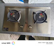 红日（RedSun）红外线燃气灶双灶具不锈钢煤气灶家用台嵌两用大火力天然气液化气灶智能语音定时EH009G 天然气 实拍图