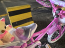永久儿童自行车高碳钢车架带辅助轮2-6-10岁女童单车女孩公主款脚踏车 【白胎】公主粉+娃娃兜带小熊 16寸【适合身高105-125cm】 实拍图