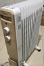 美的（Midea）【金缕衣】取暖器家用/电暖器/电暖气/加湿烘衣/13片全屋取暖器/电热油汀取暖器NY2213-18GW 实拍图