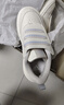 阿迪达斯（adidas）童鞋25春秋款男女小童运动鞋PARK儿童魔术贴休闲鞋小白鞋JR2134 实拍图