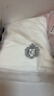 洁丽雅（Grace）浴巾家用成人加大酒店刺绣男女士吸水学生大裹巾 白色70*135cm 实拍图
