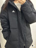 adidas 保暖鸭绒连帽羽绒服男女同款阿迪达斯官方轻运动 黑色   XL 实拍图
