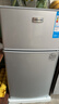 日普（RIPU）小冰箱迷你小型双门家用一级能效宿舍出租房办公室节能省电冷藏冷冻电冰箱 【一级能效】86升银色【3天约用1度电】 实拍图