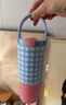 世大家保温杯女士大容量吸管杯双饮咖啡杯316L不锈钢高颜值学生便携水杯 实拍图
