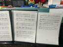 爱琴乐A4乐谱夹整本展开四面10页放40张时尚黑钢琴曲谱夹多功能可修改 实拍图