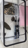 阔庭（KUOTING）乌龟缸生态缸宠物饲养箱透明爬宠专用水陆两用过滤爬台款白色 实拍图