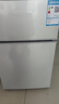 新飞冰箱小型租房用 一级能效冷 藏冷冻两用1-2人家用小冰箱 出租房双门电冰箱办公室两门 25年升级款 38A108 一级能效【经典款】银色 实拍图