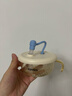日康（rikang）喝汤碗 宝宝辅食碗PPSU吸管碗儿童吃饭餐具 RK-C1019 蓝色 实拍图