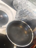 康巴赫炒锅不粘锅316L不锈钢炒菜锅32cm蜂窝平底煎炒锅电磁炉燃气灶通用 实拍图