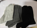 京东京造【10A抑菌袜】新疆棉四季秋冬吸汗休闲袜透气简约色5双 实拍图