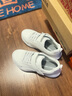 Skechers斯凯奇童鞋运动鞋男女儿童鞋魔术贴秋冬鞋中大童跑步鞋405315L 【四季款】男童-白色/WHT 34 实拍图