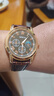 正品男士手表高档休闲石英表简约气质男表皮带高颜值罗马时尚腕表 咖啡色指挥官款 实拍图