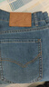 海澜之家（HLA）直筒牛仔裤男25春夏五袋款绣花裤子男春秋季 牛仔蓝过渡色（浅）13 32 175/82A 推荐127~134斤 实拍图
