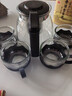【京东物流】茶壶套装大容量玻璃茶杯带滤网耐高温茶具 1000ml壶+4杯子 实拍图