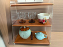 喻品杯架置物架收纳架客厅茶水杯架子厨房桌面架子ZW275三层海棠色36 实拍图