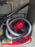 海尔（Haier）吸尘器家用卧式 大吸力大功率 一键自动收线 手持式多功能清洁机HZW1207Z 赤焰红1207 实拍图