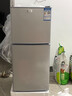 YZR小冰箱家用小型出租屋宿舍双门冷藏冷冻大容量1级节能省电冰箱 148银双门【自动除霜3天1度电】高90cm 实拍图