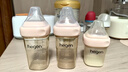 HEGEN海格恩新生婴儿防胀气奶瓶0-6-12个月+ppsu仿母乳防呛奶宝宝奶瓶 【方才出色】粉色奶瓶 240ml 3-6个月+ 实拍图
