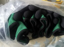 星宇浸胶劳保手套橡胶半挂耐磨防滑透气工作防护搬运工地干活FJ309【正品行货】 发泡12付【防滑透气】原老店TOP1 实拍图